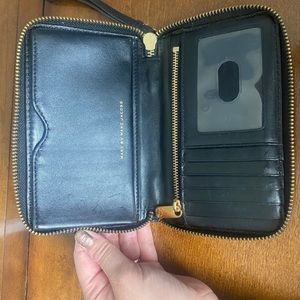 Marc by Marc Jacobs Workwear Black leather wallet
